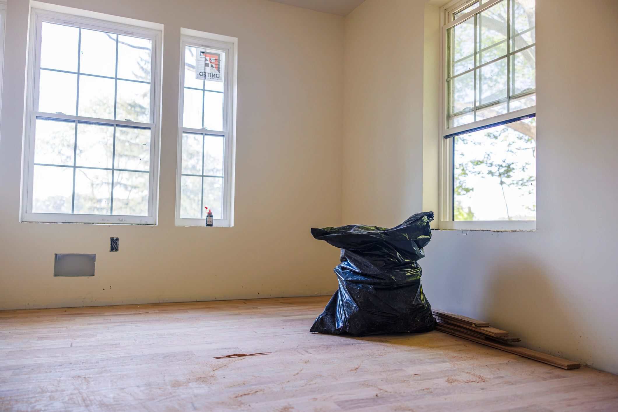Residential interior renovation in progress