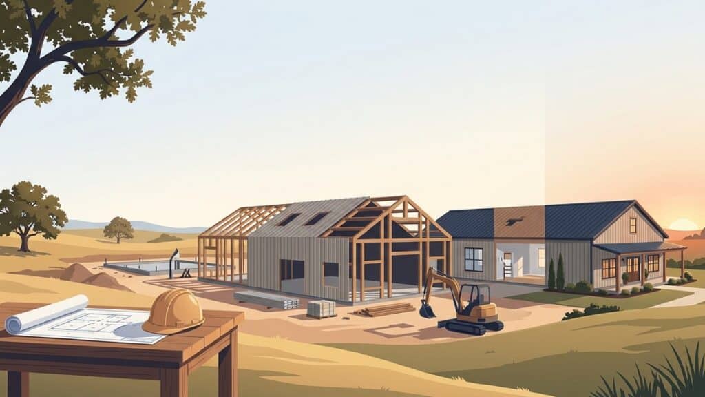 Building a Barndominium in Texas: 6 Key Steps