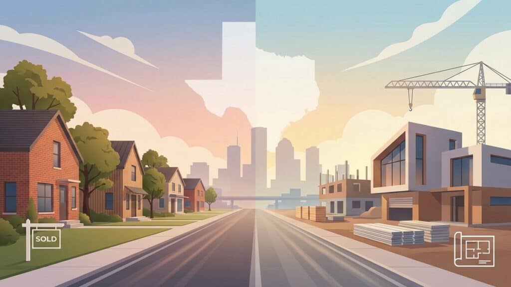 Dallas Houses for Sale: Buy Existing or Build Custom?