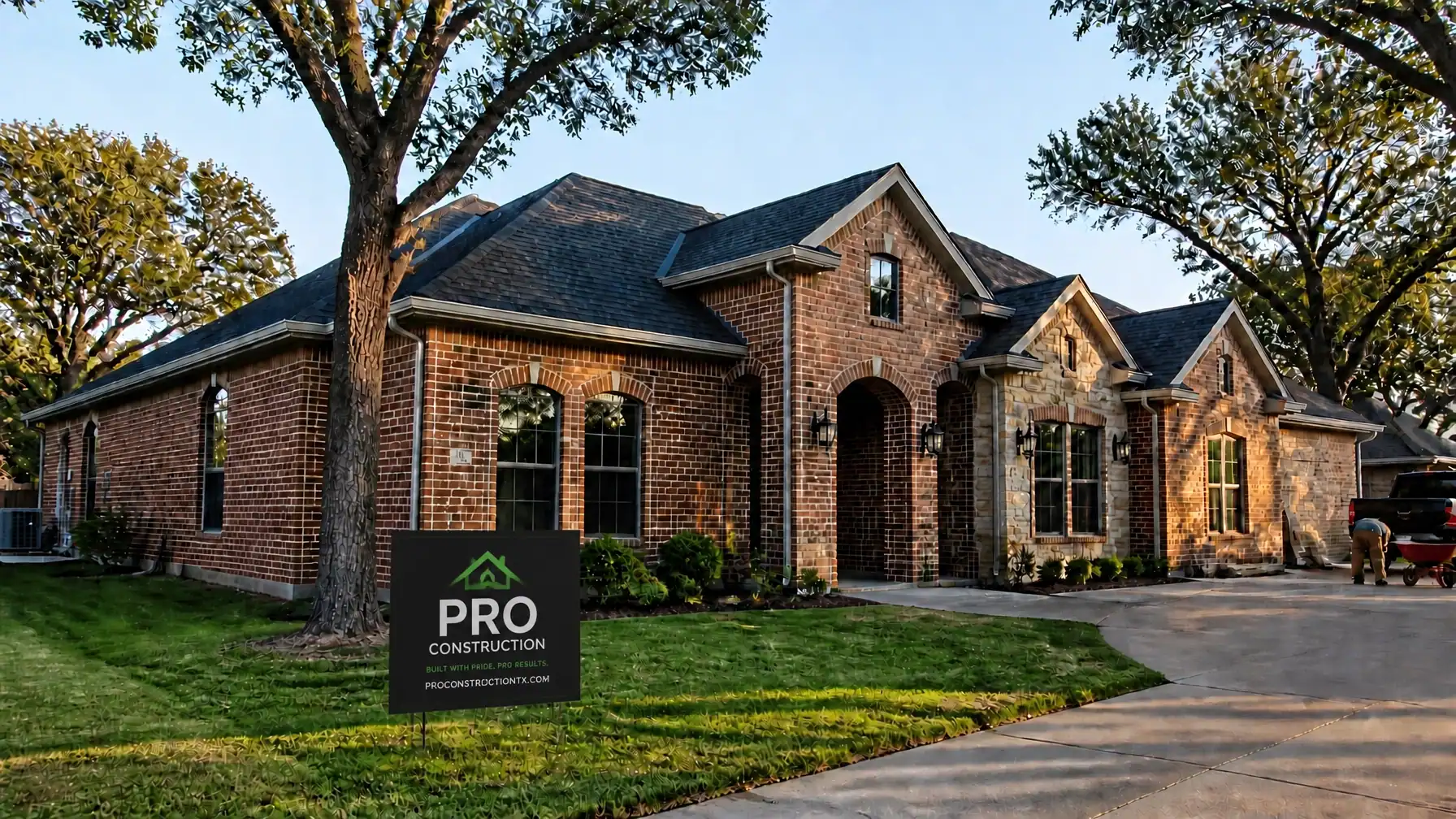 Residential construction project